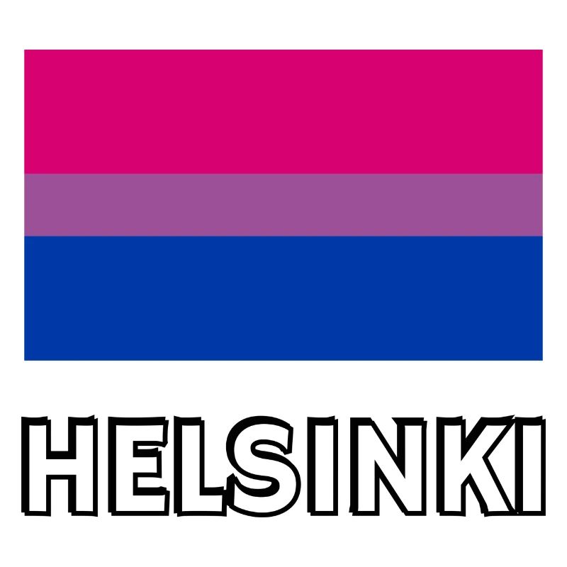 Drapeau de la Bi Pride Helsinki