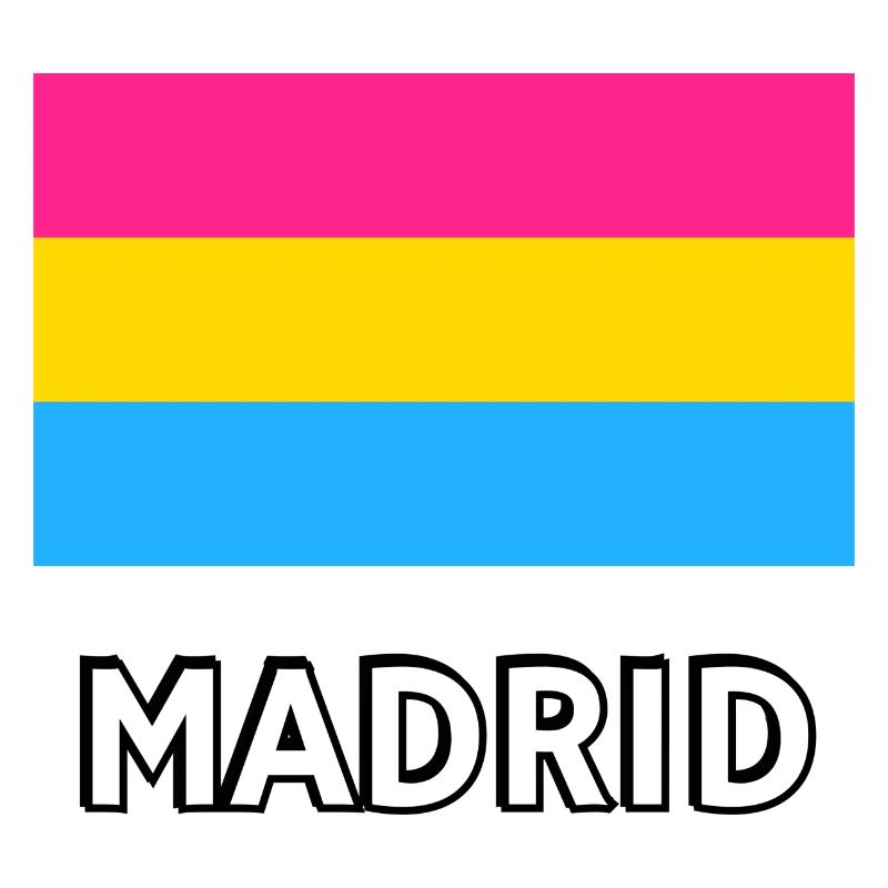 Pan Pride Flag Madrid