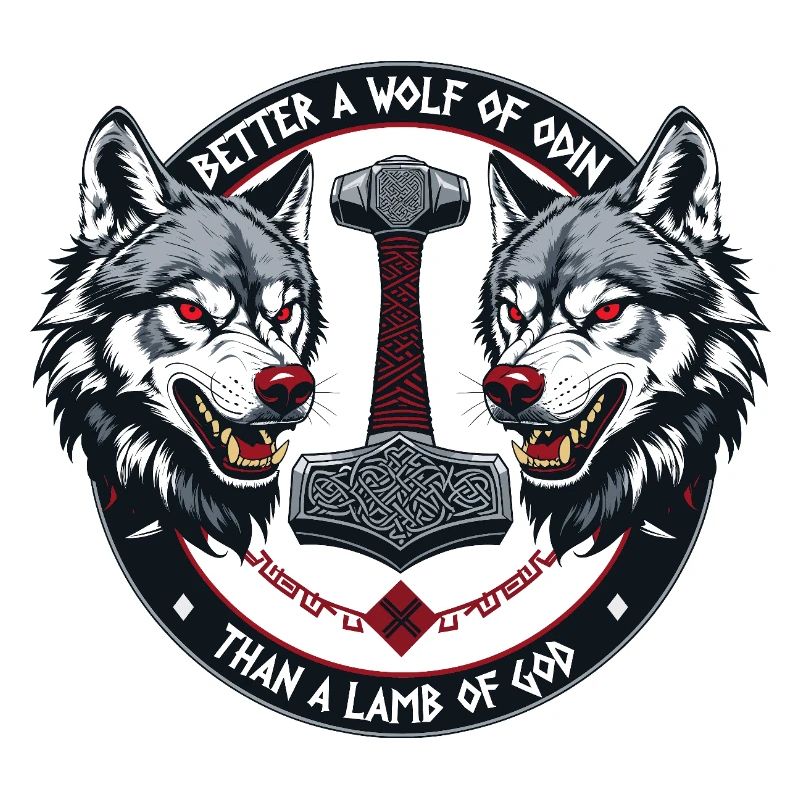 Lieber ein Wolf Odins als ein Lamm Gottes