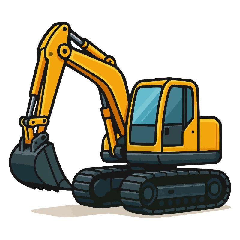 Excavator Comic