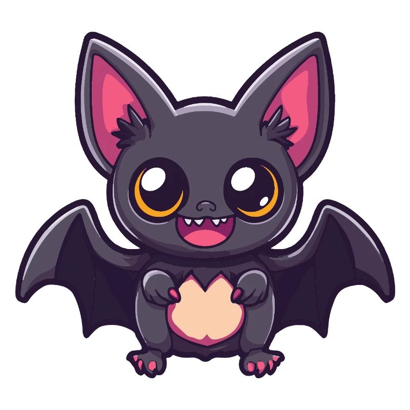Bat Halloween Funny Comic
