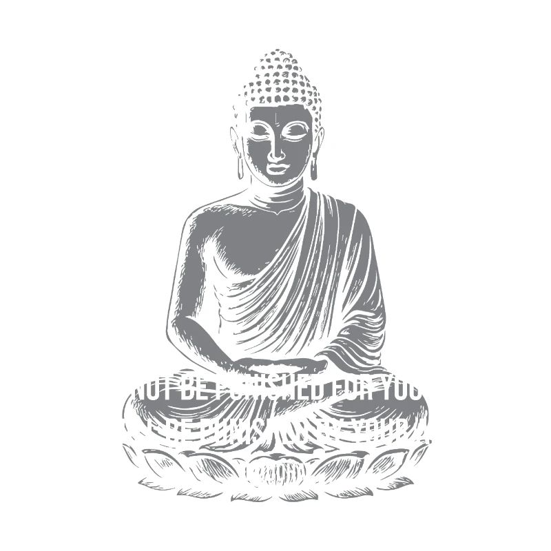 Citation du Bouddha Calme Tee
