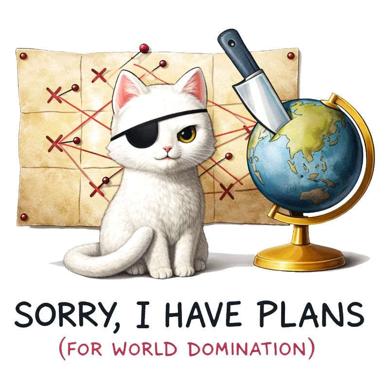 Plans de domination du monde de Evil Cat