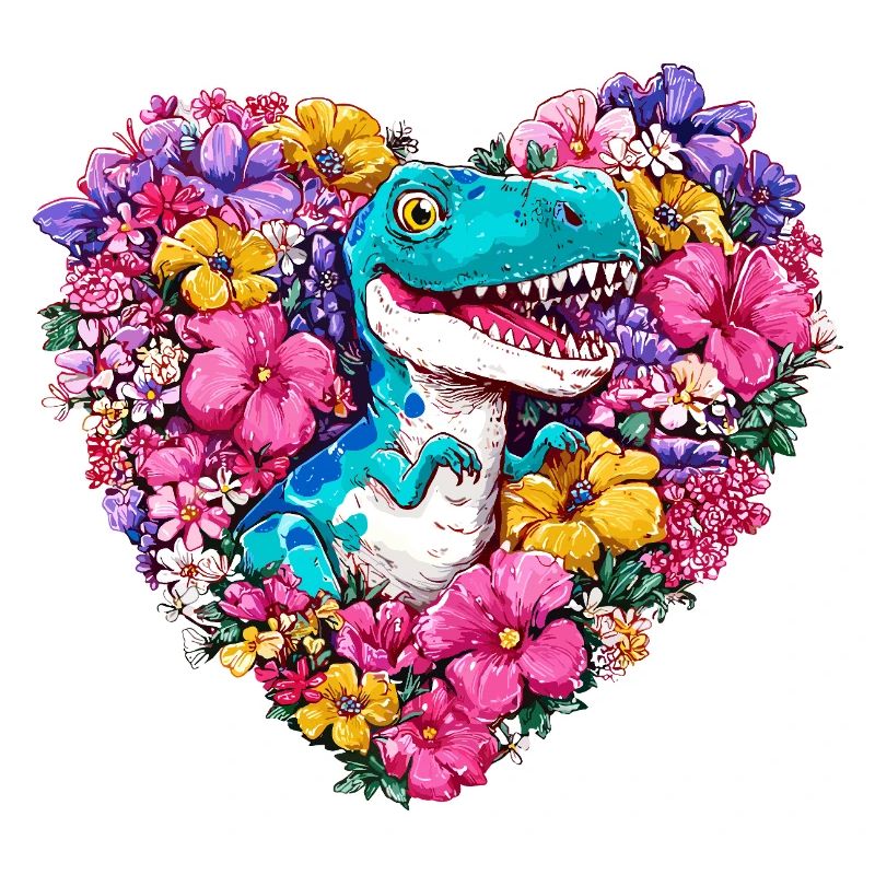 Cœur de Fleur de Dino