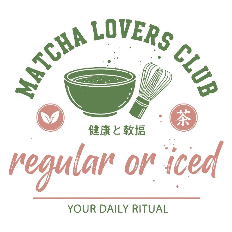 Matcha Lovers Club Regelmäßiges oder Eisgekühltes Tagesritual