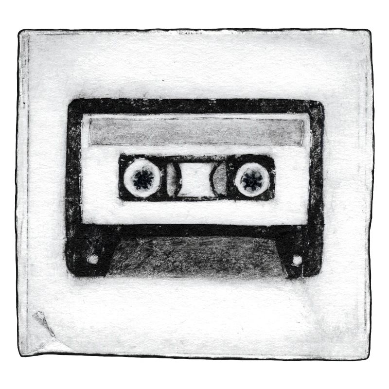 Cassette - œuvres sculptées à la main