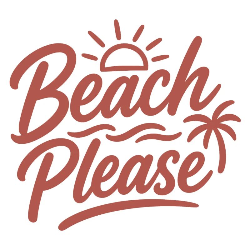 Plage, s’il vous plaît, Sunset Palm