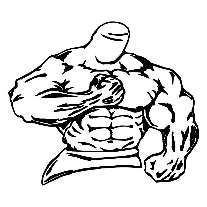 bodybuilder / fighter