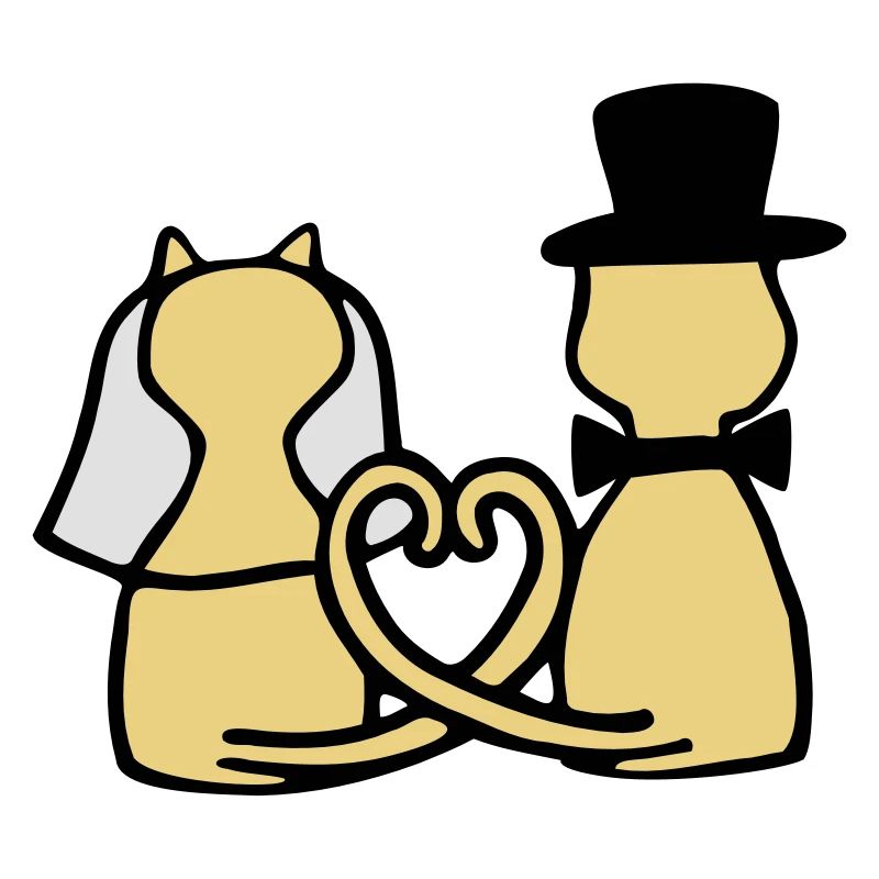 cat wedding