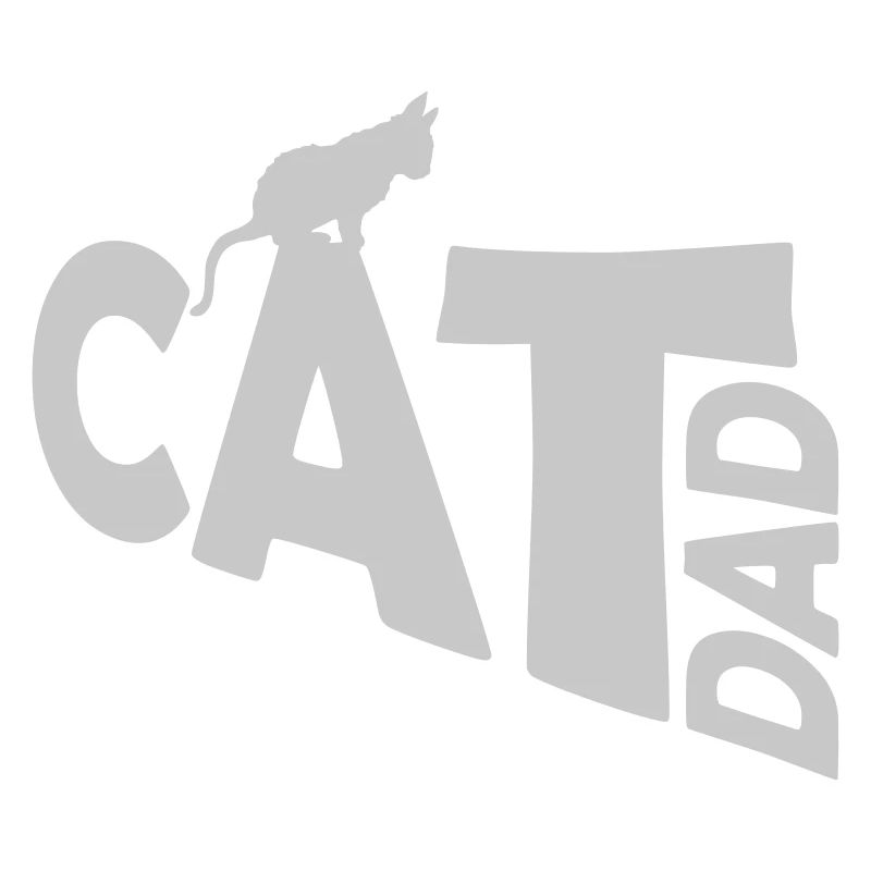 Conception du logo Cat Dad