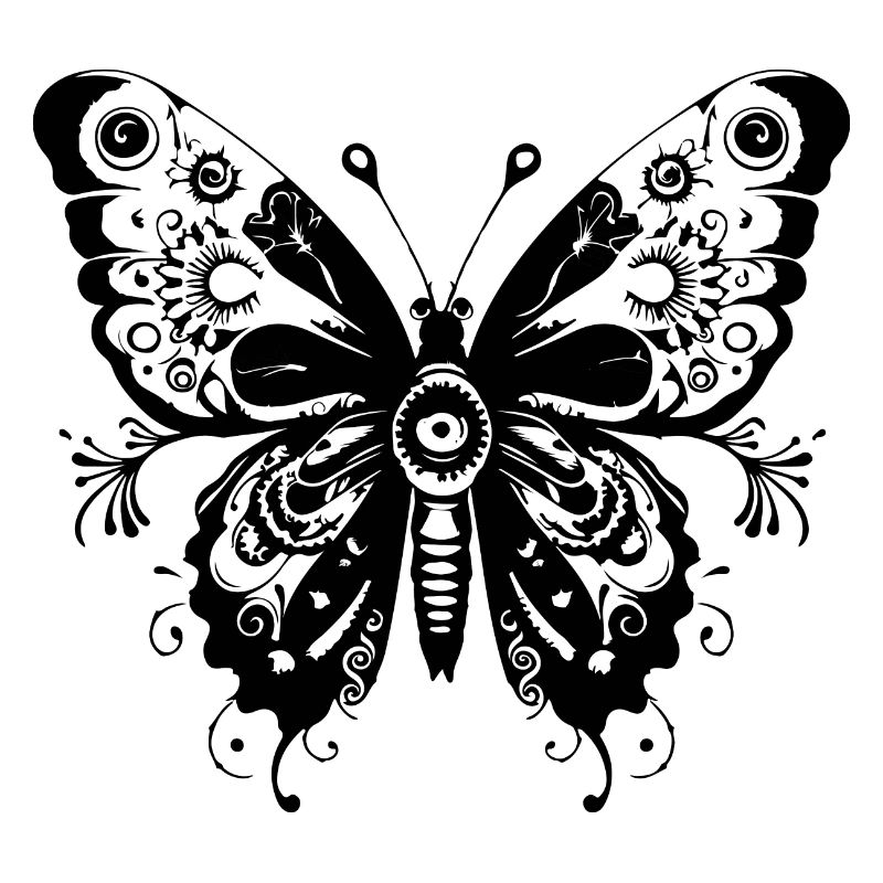 Papillon Mandala Boho