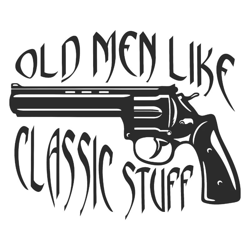 Revolver classique Old Men, Colt Python Peacemaker