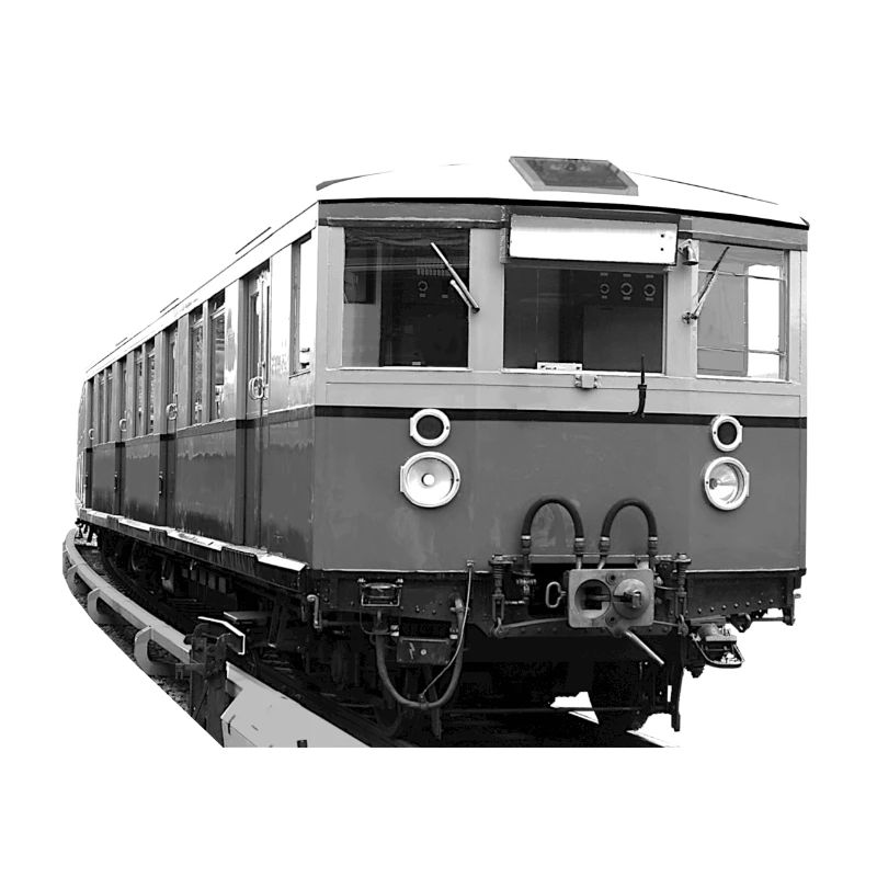 S-Bahn Berlin Triebwagen Eisenbahn Oldtimer