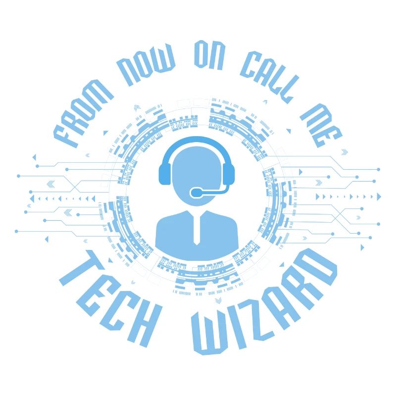 À partir de maintenant, appelez-moi Tech Wizard Computer Tech Supp