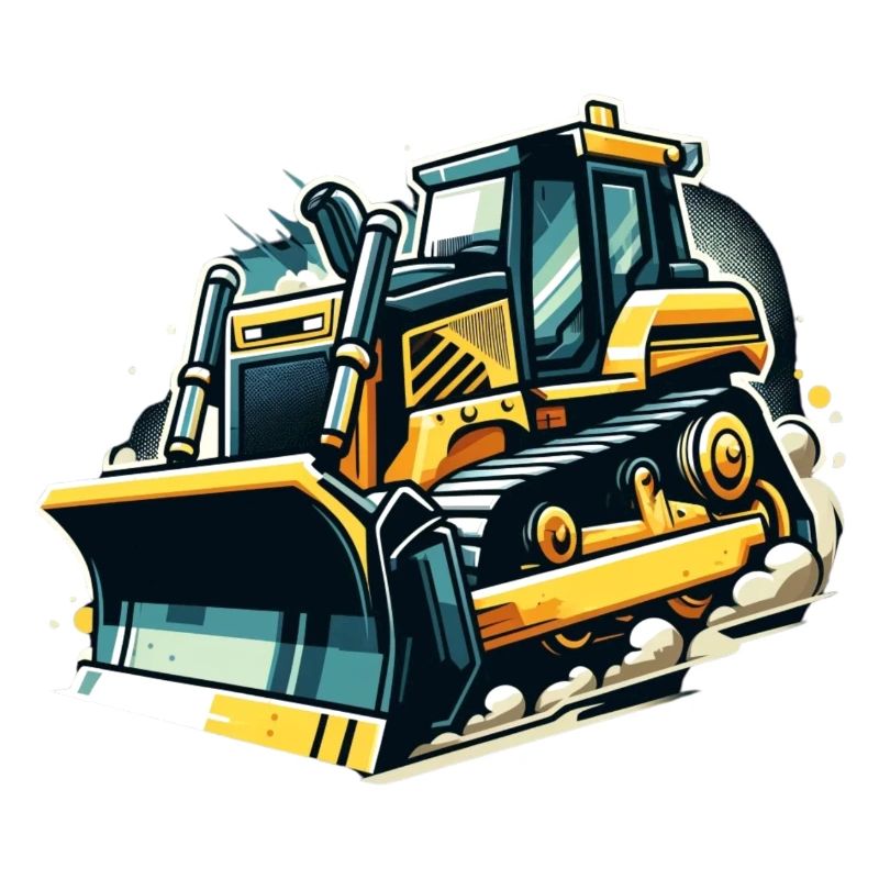 Bulldozer on the construction site cool construction vehicles