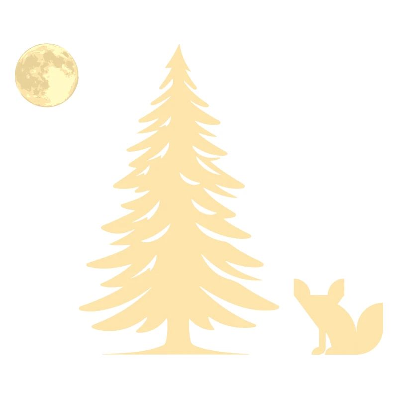 Fuchs im Wald - Geschenkidee