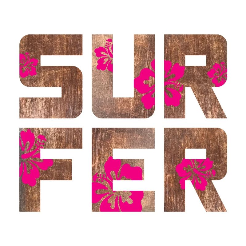 Surfer Hawaii Camping Beach Surfboard Camp Summer