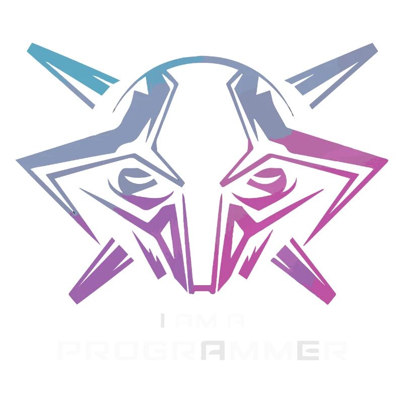 Futuristic Cyborg Programmer Art