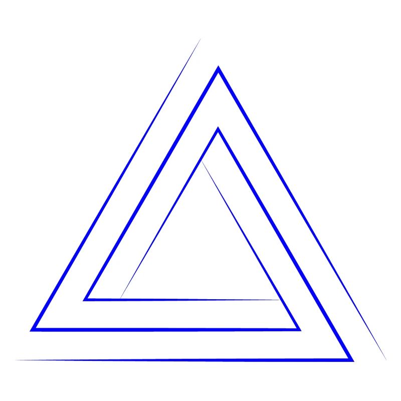 Geometric triangular nesting
