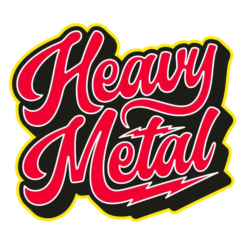 Heavy Metal Bold 3D Script