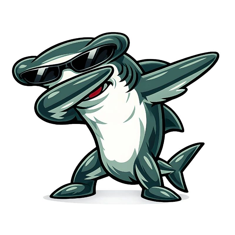 Requin-marteau à dabber