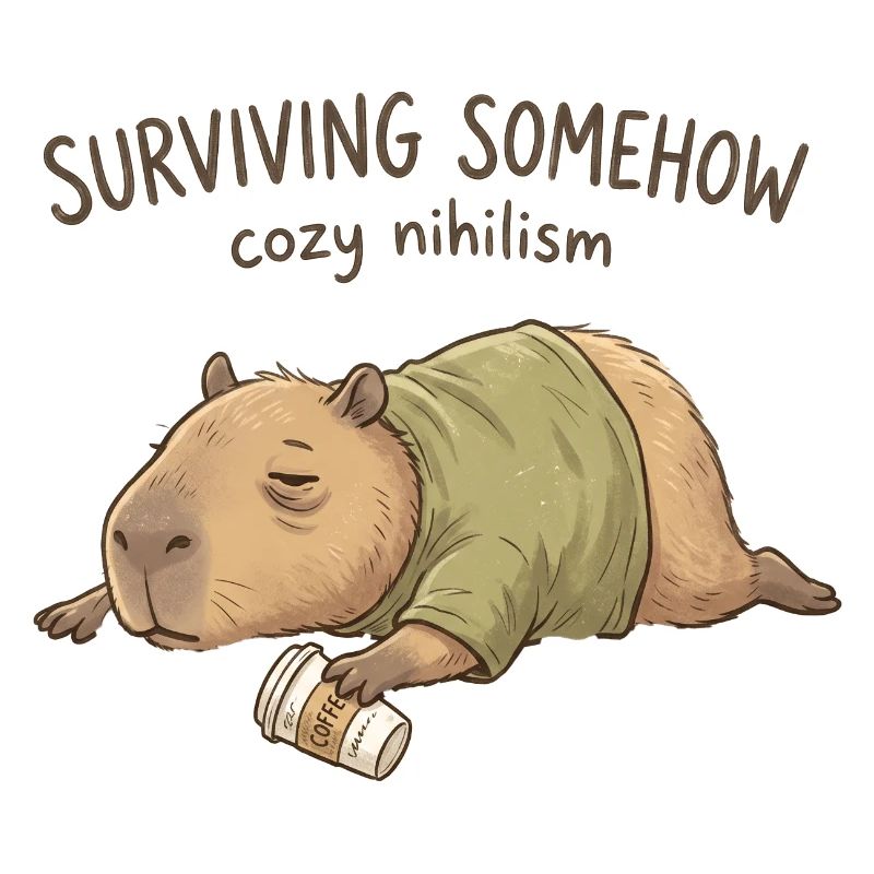 Nihilisme câlin Capybara