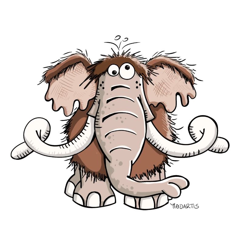 Cute Mammoth