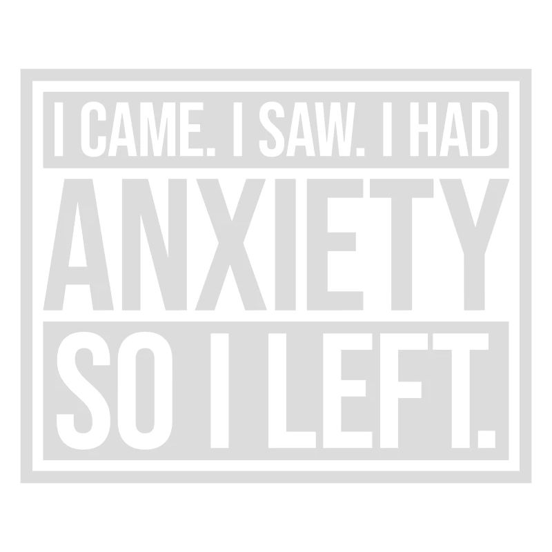 J’avais de l’anxiété en disant