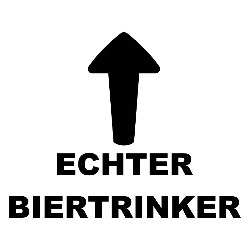 Lustiges "Echter Biertrinker" Design