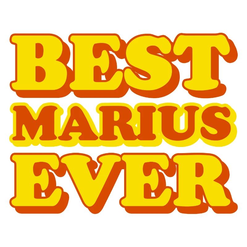 Funny gift with first name Marius