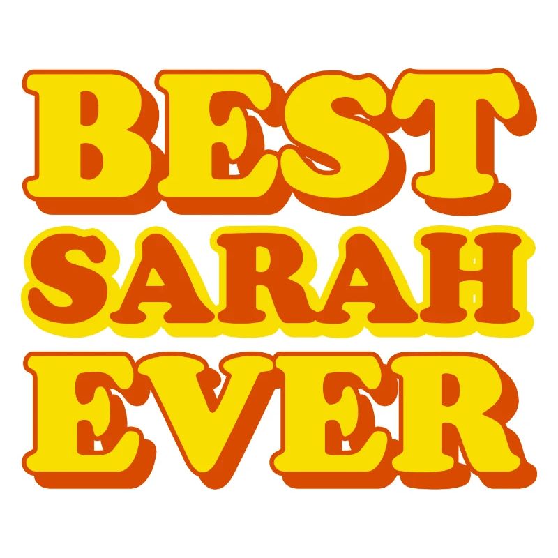 Funny gift with first name Sarah