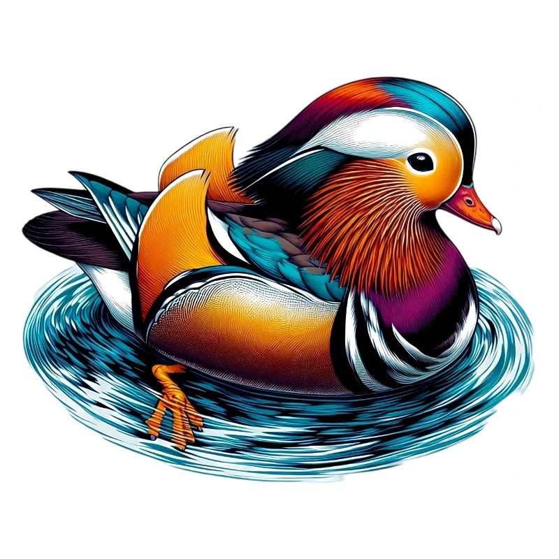 Mandarin duck