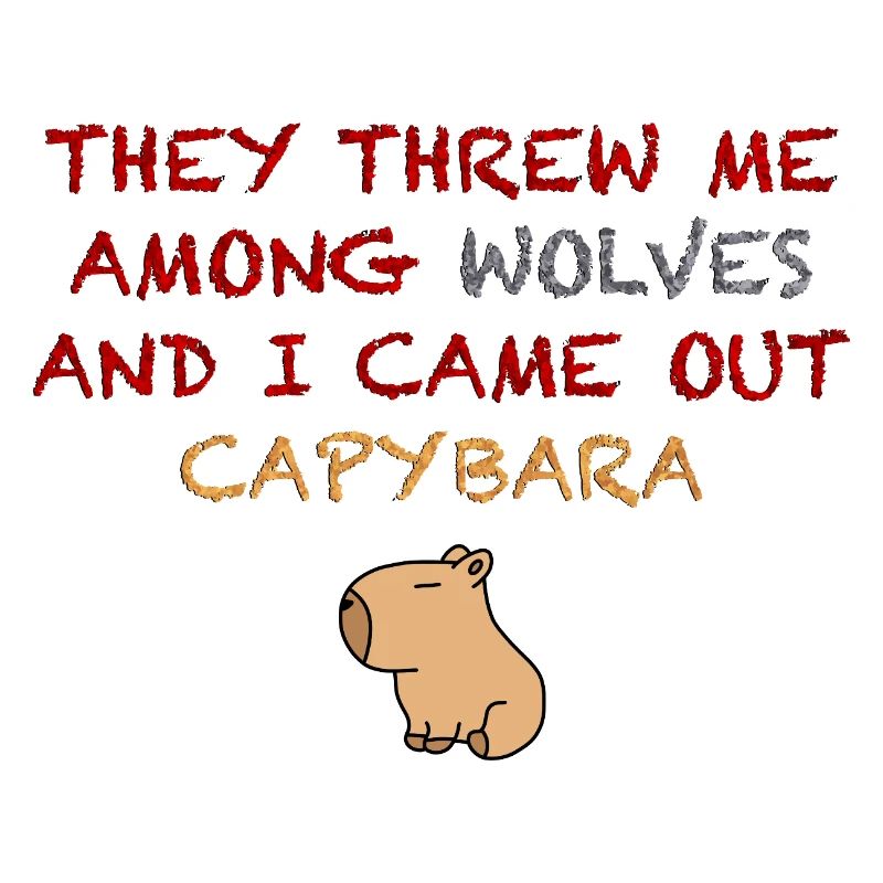 Je suis un capybara