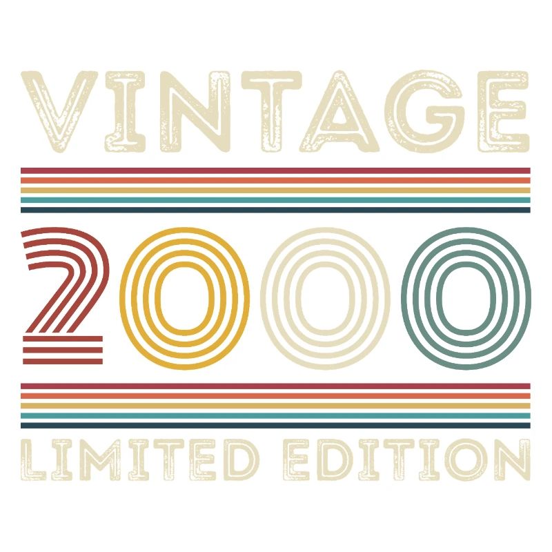 2000 Geburtstag 2000 Retro 2000 Geschenk 2000