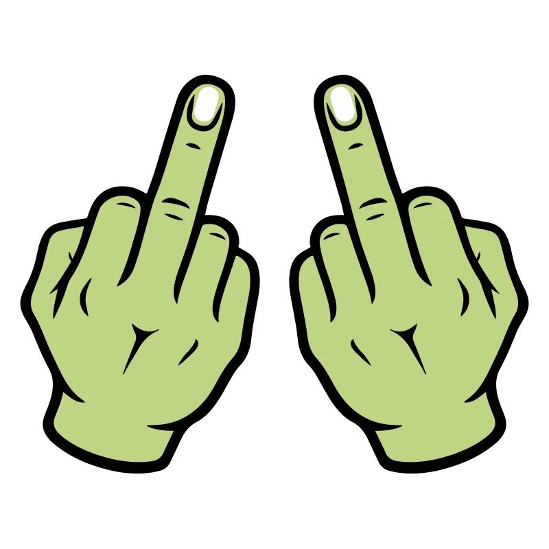 Mittelfinger Hand