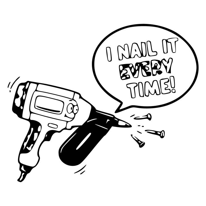 Humorous toy design with nail tool