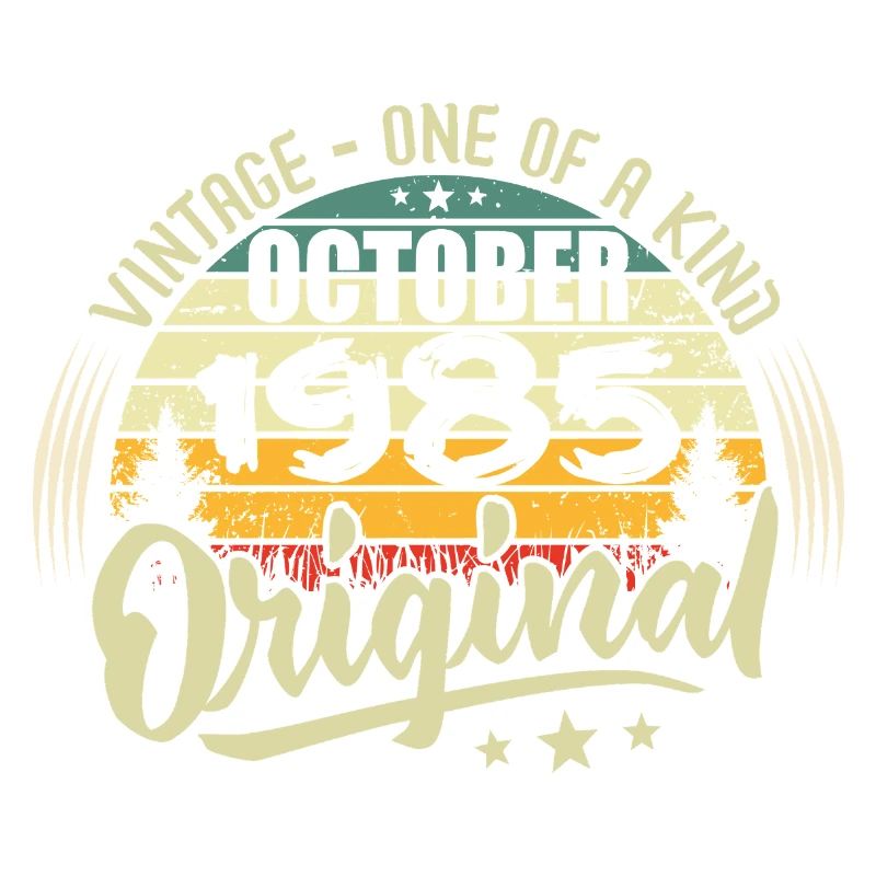 Oktober 1985 Geburtstagsgeschenk