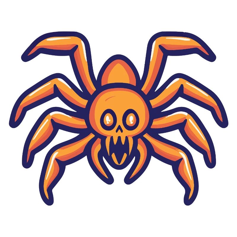 Tarentule Halloween Comic Spider