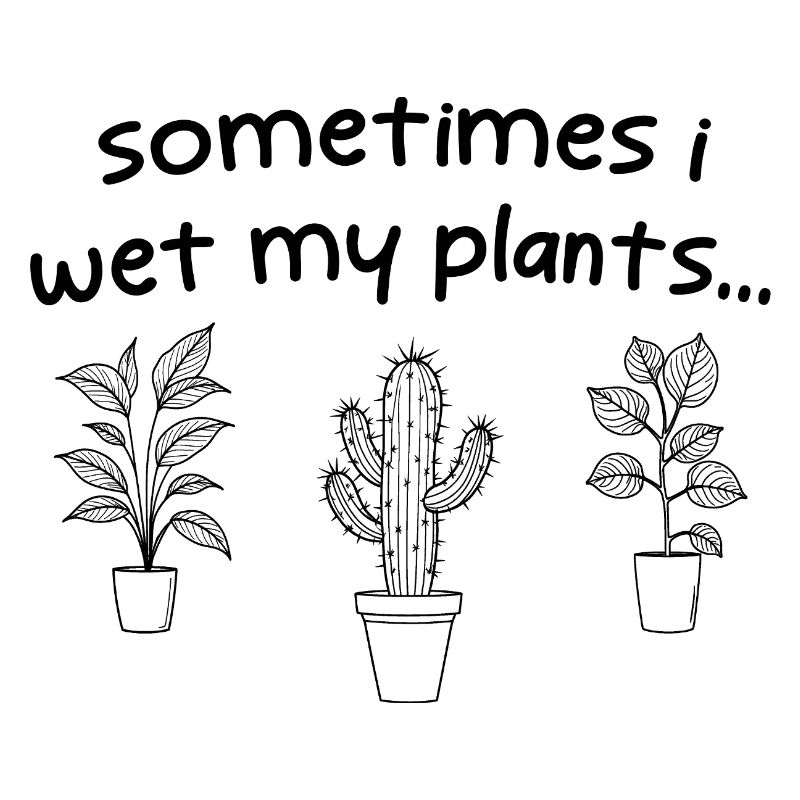 I wet my plants