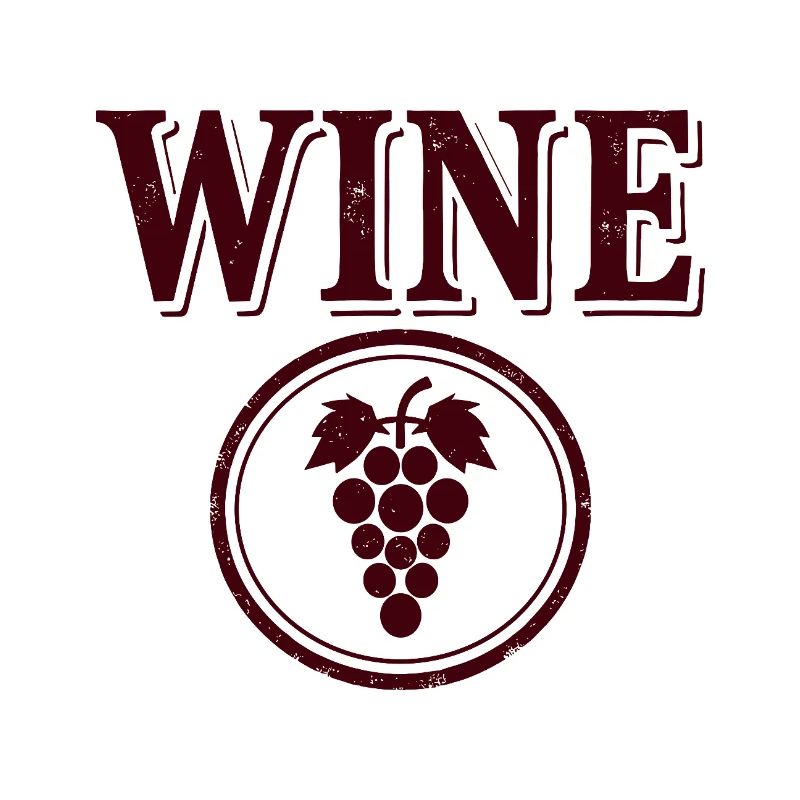 WINE Grape Emblem