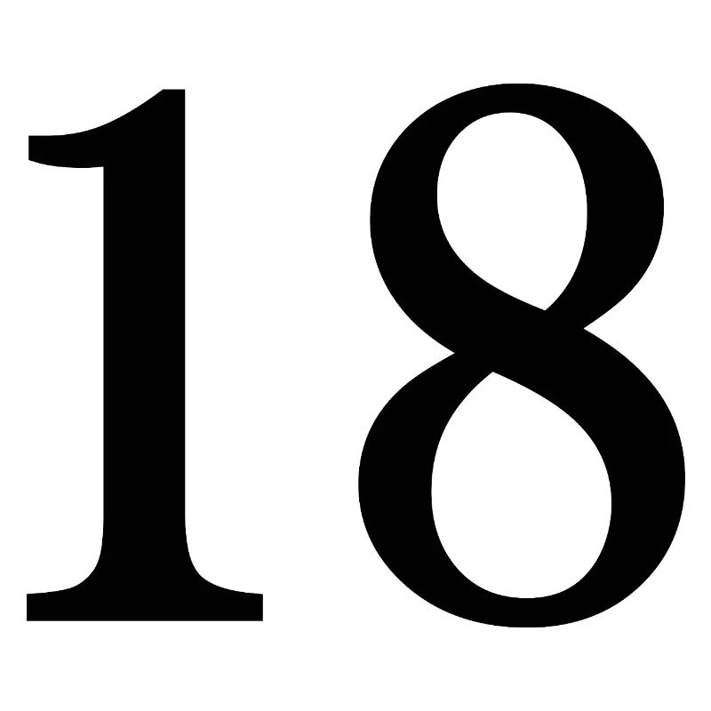 18. 18 ANS. 18e ANNIVERSAIRE. ANNIVERSAIRE 18 ANS.