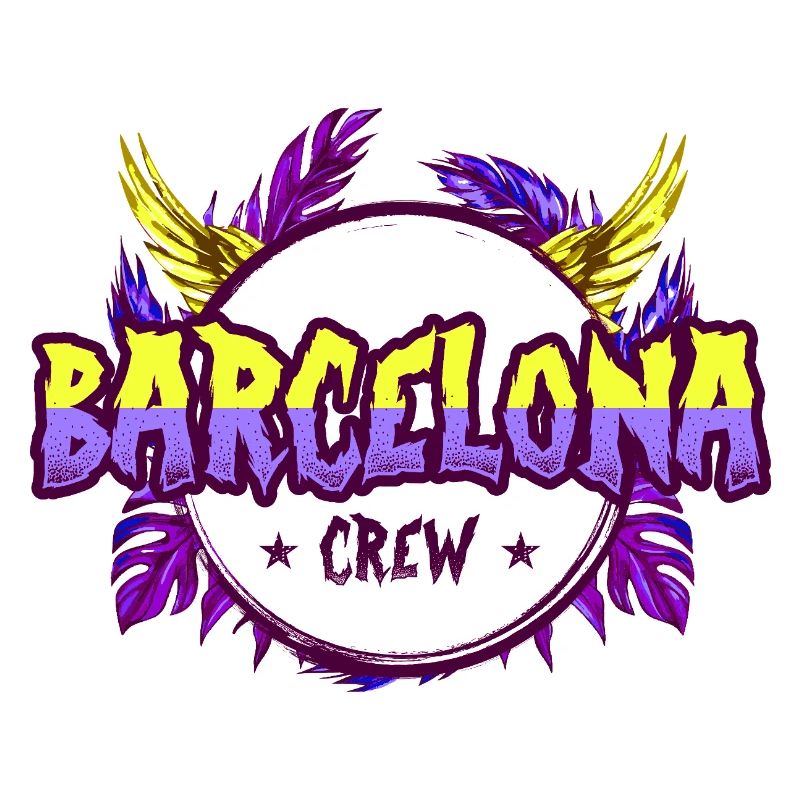 Équipage de Barcelone Coloré