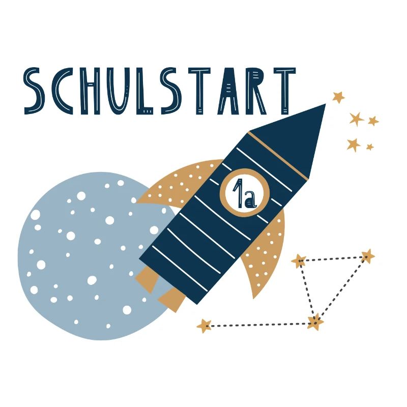 Schulstart Rakete 1a