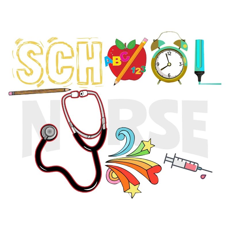 Schule Krankenschwester Schulschwester Geschenk