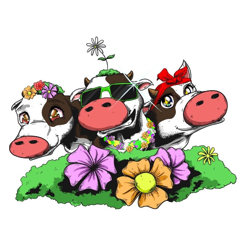 Drôle de vaches Crazy Cows bébé toddler Strampler