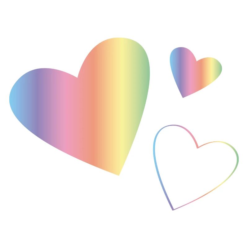 Rainbow Hearts