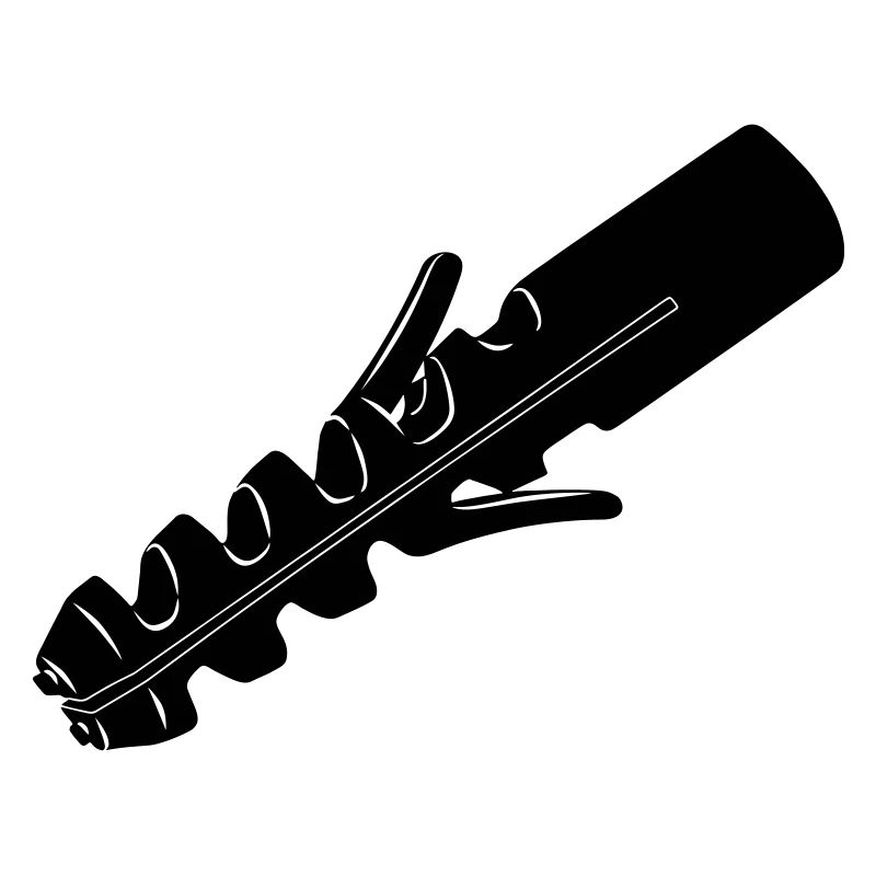 Fiche murale pour vis