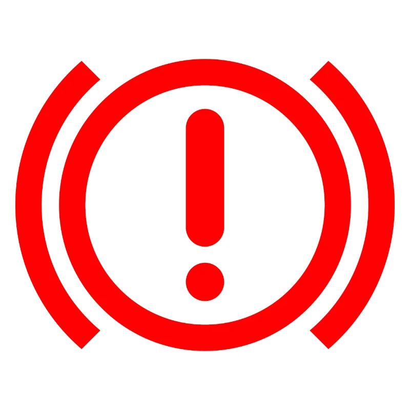Dashboard Brake Warning Light