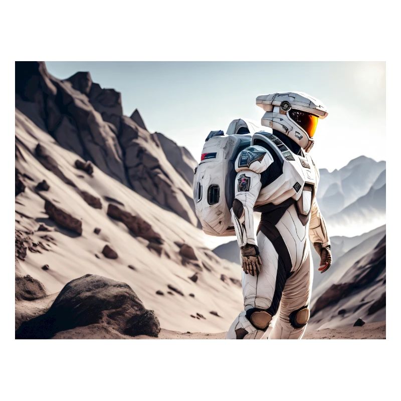 Astronaute de science-fiction