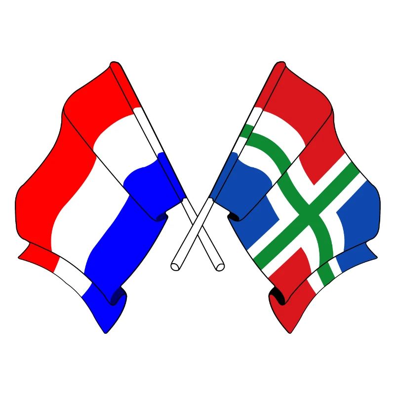 Drapeau Pays-Bas, Groningue
